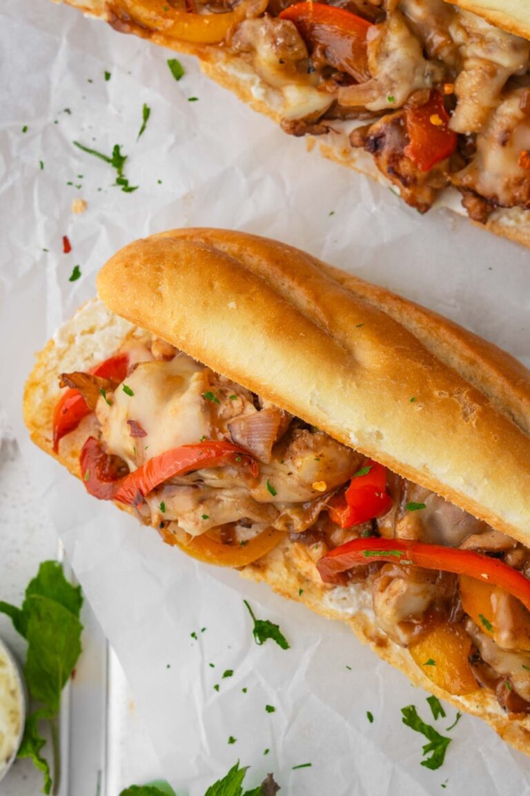 Chicken Philly Cheesesteak Recipe