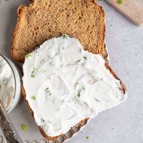Chive and Onion Cream Cheese That I Spread On Everything
