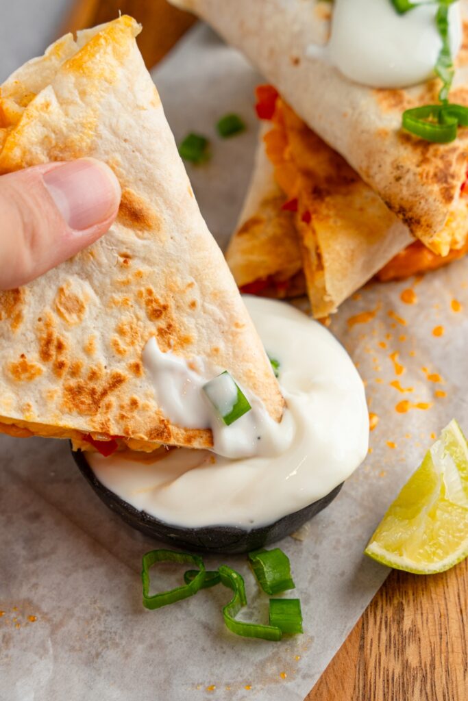 Easy Delicious Rotisserie Chicken Quesadilla Recipe