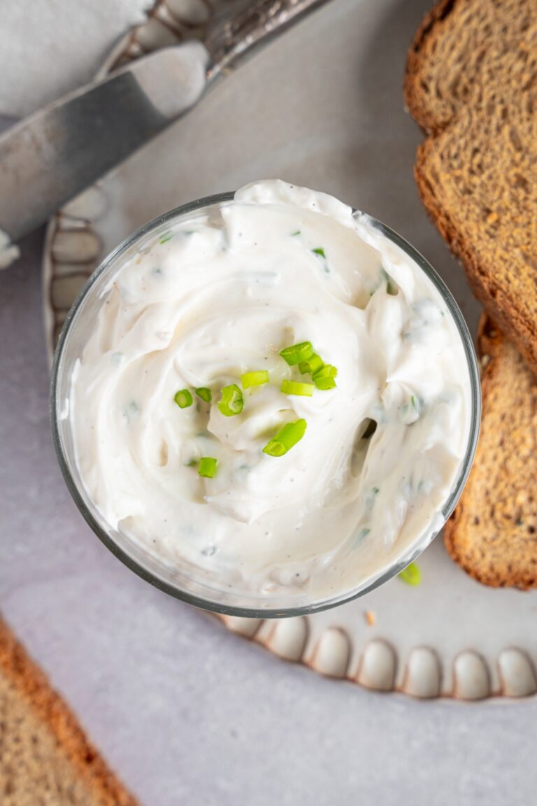 Chive and Onion Cream Cheese That I Spread On Everything